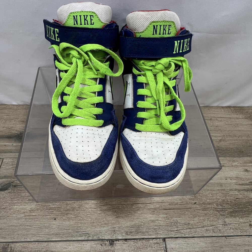 Nike Zoom Morgan Mid 2 Zoom mens size 7 Green Blue - Picture 5 of 9